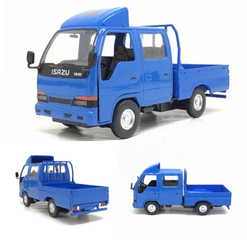 1:32 metalice inginerie vehicule aliaj trage înapoi Isazu NHR camioneta muzica intermitent vehicule de jucărie jucării pentru copii transport gratuit
