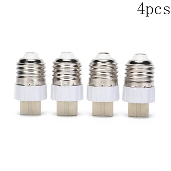 Material ignifug E27 Să G9 Lampa Adaptor Lampă Ceramică Titularul Convertor Priza de Conversie de Bază Tip Bec Adaptor 4buc