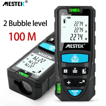 MESTEK Laser Distanța de Meter 50/70/100m cu Laser Metru Trena un Laser Range Finder Metrou Laser Construi Măsură Dispozitiv Conducător Test Tool