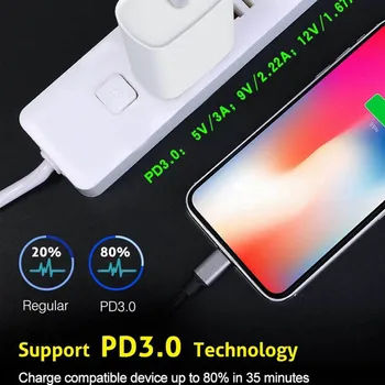20W Original Pentru iphone 12 Pro Încărcător USB C C2L Adaptor de Călătorie PD încărcător rapid QC3.0 pentru Apple pentru iPhone 12 mini 11 Max Cablu