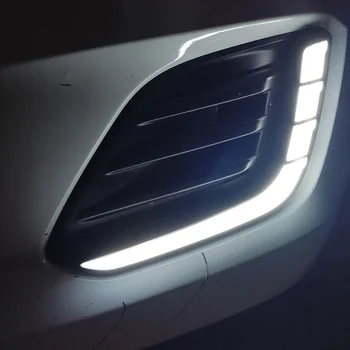 LED Lumina Pentru Suzuki Swift 2016 Galben de Cotitură Semnal Auto Faruri Diurne cu Lumina DRL Lampă de Ceață