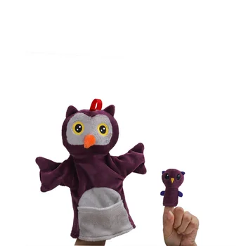 Copilul Liniștitor Prosop De Mână De Papusi Interactive Părinte-Copil De Mână Marionetă Deget Copil Stand Interactive Jucarii De Plus