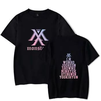 2020 Moda pentru Femei T Shirt Kpop MONSTA X WONHO IM Același Unisex Maneca Scurta Tricou Casual, Harajuku T-shirt, Blaturi 4XL Haine