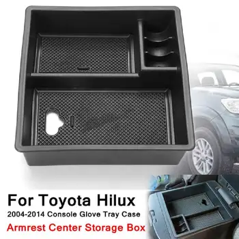 Tava Cotiera Centru Cutie de Depozitare Pentru Toyota Hilux 2004-Interior Accesorii Auto-styling auto Cotiera Centru de Cutii de Depozitare