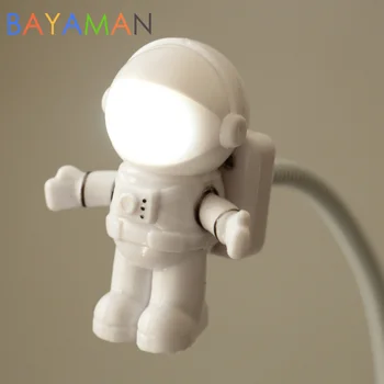 Creative astronaut lumini de noapte Jucărie lampa Proteja ochii LED de economisire a Energiei
