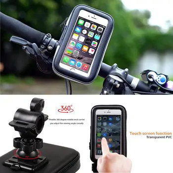 BuzzLee Universal Motociclete Biciclete suport de telefon Pentru iPhone X 8 7 GPS Bicicleta Titularul husa Impermeabila pentru Samsung Galaxy Nota 9 S9