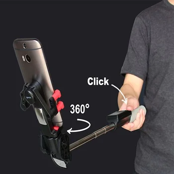 Wireless Bluetooth Selfie Stick Electric Rotație de 360 de Grade Extensibila Monopod Selfie Stick Pentru iPhone X 11 Samsung S10 Xiaomi