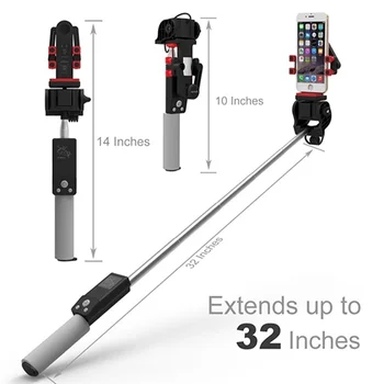 Wireless Bluetooth Selfie Stick Electric Rotație de 360 de Grade Extensibila Monopod Selfie Stick Pentru iPhone X 11 Samsung S10 Xiaomi