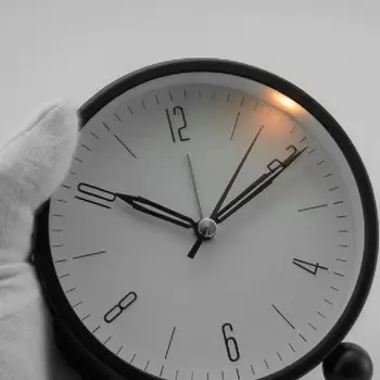 Inel De Clopot Desktop Ceas Cu Alarmă Silențioasă Ceas Deșteptător Minimalist Cadou La Modă, Fără Bifarea Cuarț Circulație Vintage