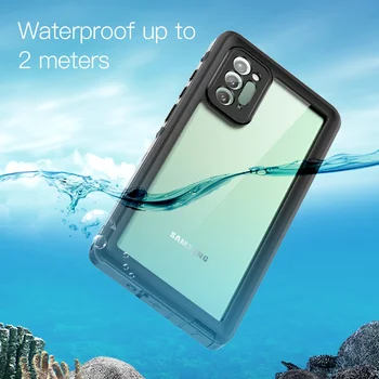 Rezistent la apa Caz pentru Samsung Galaxy nota 20, Ultra capac spate,rezistent la Șocuri în aer liber, Scufundări Capacul De nota 20, Ultra/încărcare Wireless