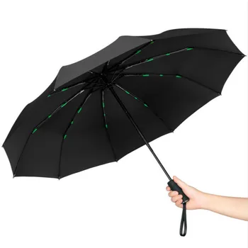 Germană automată umbrelă de pliere umbrela mare supradimensionate umbrela sunny pentru bărbați furtuna umbrelă automată umbrelă