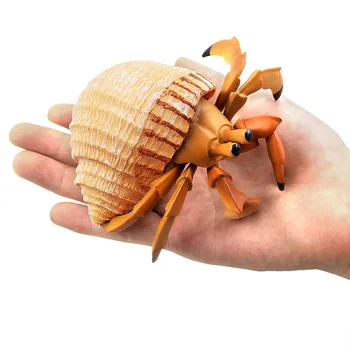 Simulare Biban Pește, Caracatiță Hermit Crab de Model Animal de Plastic din PVC figura home decor, accesorii decor Cadou Pentru Copii jucarie