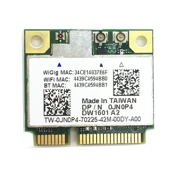 Laptop Wireless WiGig 802.11 AD Dw1601 QCA9005 Half Mini-Card Wireless pentru Latitude 6430u E5440 E5540 E6430 E7240 E7440
