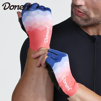 Dahn jumătate degetul mănuși de ciclism mountain bike scurt deget mănuși de vară pentru bărbați subțire respirabil de absorbție a șocurilor echipamente de ciclism