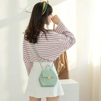 Multi-unghi sac de vară 2020 agrement nou stil coreean simplu unul-umăr geanta de moda personalitate versatil cross-body intermed
