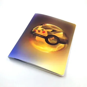 49.5*30cm Carduri Album Carte pentru Pokemon Sus Încărcate Lista de Carti de Joc Titular Album Pokemon Jucării pentru 324 de Carduri Novel1