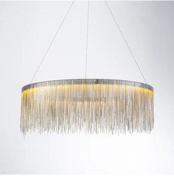 Minimalist Modern art lămpi atmosferă simplu lanț candelabru Nordic Pentru dormitor living room Cafe lumini