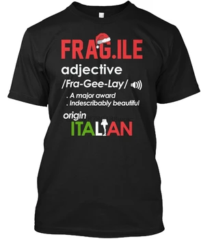Barbati Tricou Amuzant De Crăciun Fragile -Fra Gee Pune(1) Femei T-Shirt