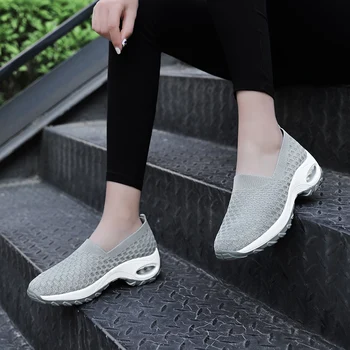 Femei Leagăn Adidași Respirabil Șosete Sport Pantofi sport Femei Pernă de Aer Funcționare Adidasi Femei Doamnelor Jogging Încălțăminte