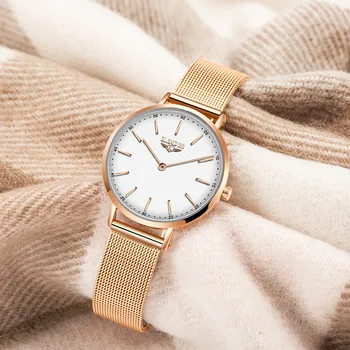 LIGE Brand de Lux pentru Femei Ceasuri de Femei de Moda Ceas 2020 Creative Simplu Doamnelor Ceas Brățară Ceas rezistent la apa Relogio Feminino