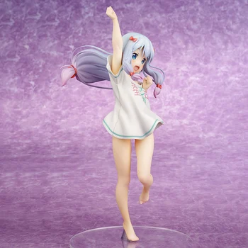 Răspunsurile Q Ero Manga Sensei Sagiri Izumi se Încheie Modul de PVC de Acțiune Figura Anime Fata Sexy Figura Model de Colectare Jucarii Papusa Cadou