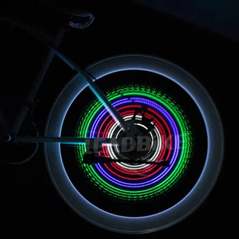 Leadbike Lumina De Roata De Bicicleta 64 Led-Uri De 30 De Modele De Dublu Partea De Afișare Bicicleta Fața Coada De Lumină Vorbit Lumina Impermeabil Anvelope Lumina