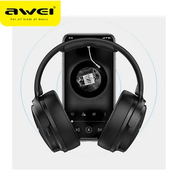 Awei A780BL Pliabil Bluetooth 5.0 Wireless Căști Stereo HIFI Ori Portabil Pavilioane Cablu pentru Telefon