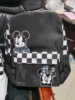 Disney Mickey mouse desene animate rucsac canves geanta lady barbati geanta de umar geanta de Voiaj rucsac