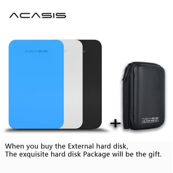 ACASIS Hard Disk Extern 2.5 Hard Disk Portabil HD Externo 80GB,120GB,160GB,250GB,320GB,500GB,750GB,1TB USB3.0 bagaje,