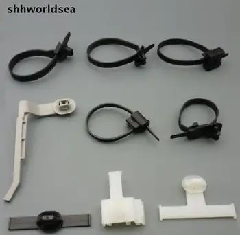 Shhworldsea 100buc mașină de fixare cablu de curea pentru toyota