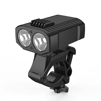 Y16 400LM 2 XPE LED Biciclete de Echitatie Lumina Lanterna LED-uri USB Reîncărcabilă cu 360 de Grade de Rotație a Suportului și 5 Moduri pentru Biciclete
