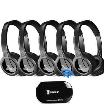 5 Pack 2.4 G Wireless Transmitter Audio Casque În Ureche Căști Căști De Samsung,LG,TCL,Xiaomi,Sony,Sharp,Levono,Onoare TV