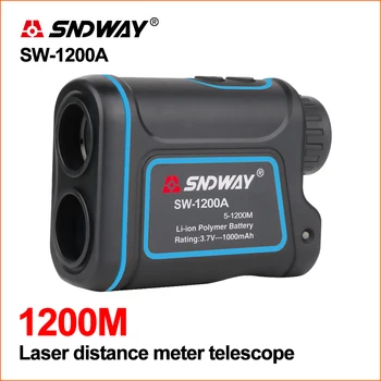 SNDWAY Telemetru cu Laser Distanța de Meter Golf Digital Metru Distanță de Vânătoare Telescop Măsură 1200M 1500M Telemetru cu Laser