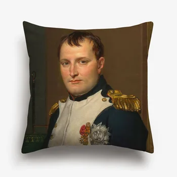 Pictură În Ulei Împăratul Napoleon Acoperă Pernă Neoclasicismului European Retro Vintage Portret De Pernă
