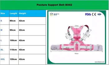 Magnetic Corector De Postura Oamenii Corset Suport Spate Centura Ortopedica Spate Îndreptat Centura De Neopren, Vesta Alb Negru B002