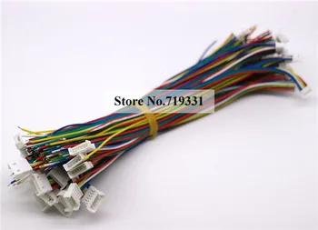 10Ssets Micro JST 1.25 6-Pini de sex Masculin și de sex Feminin Conector plug-150mm Fire Cabluri