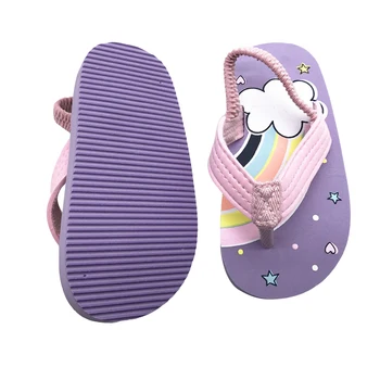 1pair Copilul Lumină Moale Aluneca Papuci de Desene animate Minunat Etanșeitate Pantofi de Plaja pentru Copii Băieți Fete EVA Papuci și sandale