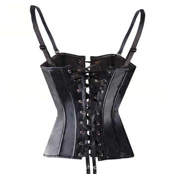 Sexy sling din piele PU corp-modelarea curtea de top corset