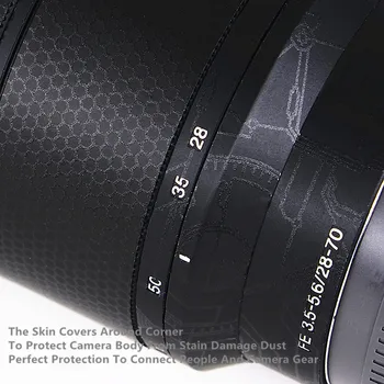 Obiectiv Decal Autocolant Pielii Pentru Sony FE 28-70 f3.5-5.6 Protector Anti-zero Strat de Folie de Acoperire Caz