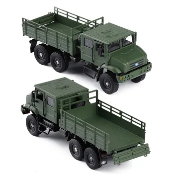 Toate Aliaj Masina 1:36 Camion Militar Jucarii Model de Simulare Model de Masina Decor BV3 Tactice Camion cu Sunet și Lumină Funcția