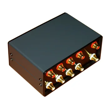 Amplificator Comutator Difuzor 4 În 1 iesire Stereo 4 Canale Audio de Intrare de Semnal cu placat Cu Aur RCA Soclu Patru În Unul H135