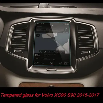 8.7 Inch 180*135mm Pentru Volvo V90 XC90 S90 XC60 Mașină de Navigare GPS cu Ecran Protector Centru Atingeți Sticla Film Anti Scratch