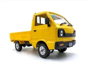 WPL D12 1/10 2.4 G 2WD Camion Crawler Off-Road RC Masina de Modele de Vehicule de Jucărie Galben
