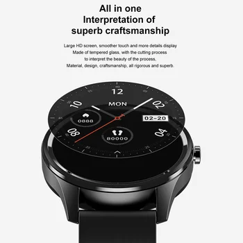 Ceas inteligent Bărbați Whatsapp Memento Ceasuri Inteligente cu Monitor de Ritm Cardiac Sânge Pessure Oxigen Camera de la Distanță pentru Huawei Samsung