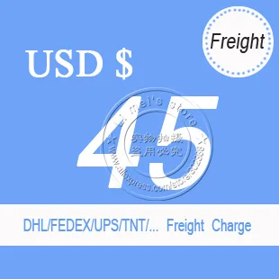 USD 45 de livrare DHL freight cost taxa pentru câteva pc-uri probe de livrare