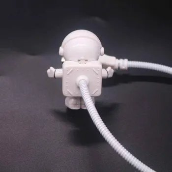 USB Astronaut LED Lumini de Noapte Astros USB Lumini de Noapte Creative USB Carte de Lumini Calculator Lămpi de Masă