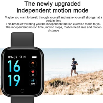 696 T80 Ceas Inteligent Monitor de Ritm Cardiac tensiunea Arterială smartwatch bărbați Fitness tracker IP67 rezistent la apa Sport Inteligent Brățară Femei