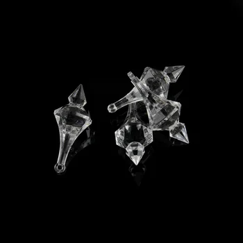 Transport Gratuit Acril Transparent Lung Picătură Pandantiv De Cristal Clar Spire Șirag De Mărgele Margele Vaza Material Margele