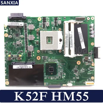 KEFU K52F placa de baza pentru Laptop ASUS K52F X52N A52F K52 Test original, placa de baza PGA989 HM55