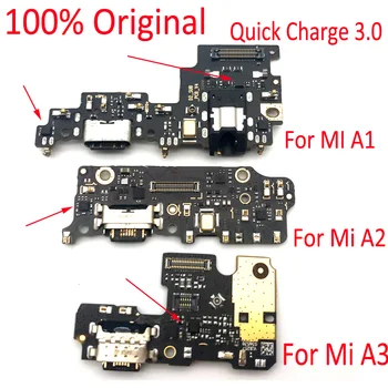 Original Pentru Xiaomi Mi A2 Portul De Încărcare Conector De Bord Piese De Cablu Flex Cu Microfon Microfon Pentru Xiaomi Mi A2 Lite A1 A3